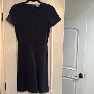 J. Crew Blue Sheath Mini Dress for Work
